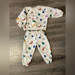 Zara sweat set for toddler